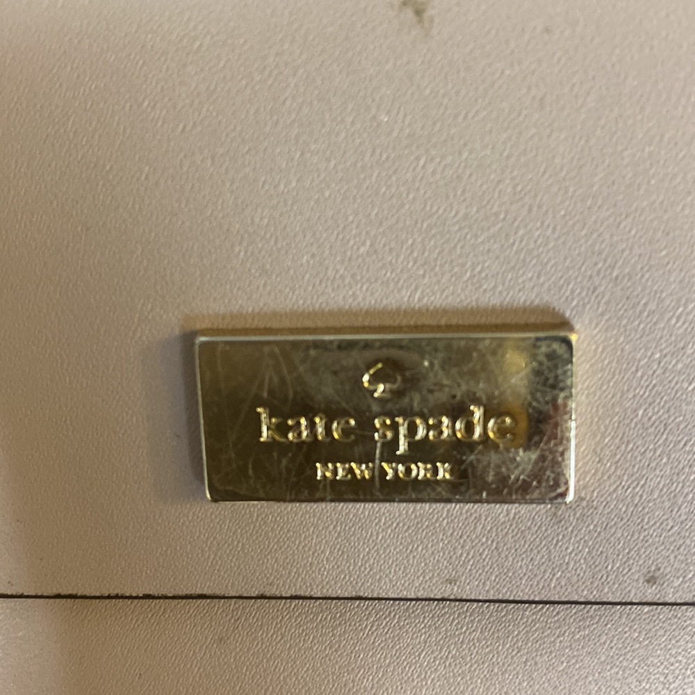 Kate Spade lavender-gray wallet - Picture 3 of 5